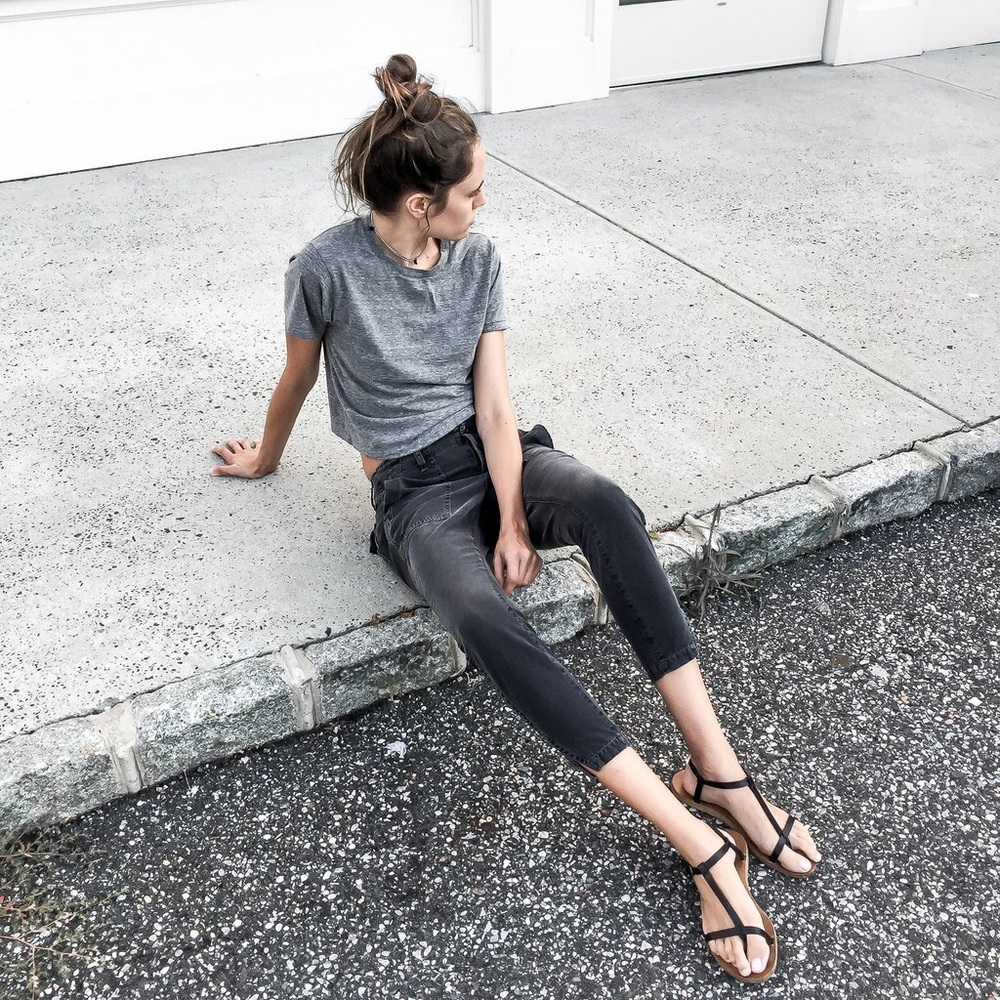 Army Twist in Washed Black 25